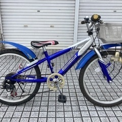 【22インチJr.マウンテン】ブリヂストン製❗️XOS 6段変速...