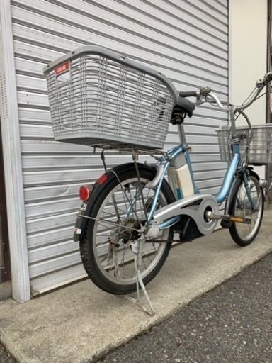 ☆前後タイヤ良品☆   バッテリー再生済4.0ah   20型　電動自転車　防犯登録料込価格︎‼︎