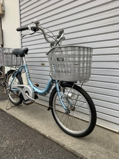 ☆前後タイヤ良品☆   バッテリー再生済4.0ah   20型　電動自転車　防犯登録料込価格︎‼︎