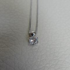 トップpt900 チェーンpt850 0.20cl ダイヤモンド ネックレスの画像