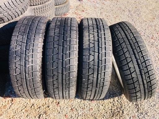冬タイヤ 205/65R15 プリウス等用アルミ付き バリ山スタッドレス4本組