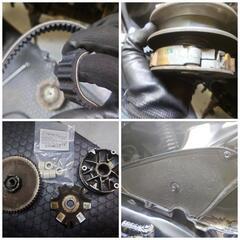 💯リアタイヤ新品🌟　フロントタイヤもまだまだあります❕　オイル交換いらずの2スト　レッツ２　CA1PAの画像