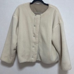 リバーシブルボアブルゾン【12/29削除】の画像