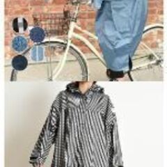 🌧️EDWIN SOMETHING 雨具 レインポンチョ ブランドの画像