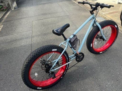 【引き取りのみ】【訳あり】ファットバイク26インチ