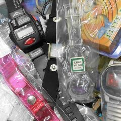 【おみせっち】電池切れ腕時計 動作保証なしだからこの価格！！の画像