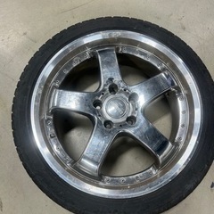 Weds Farmas タイヤ付きホイール4本セットの画像