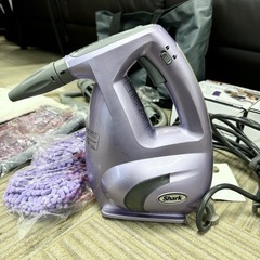 【超美品‼️】未使用パーツ多数♪ ショップジャパン シャーク スチームポータブル スチームクリーナー 高温スチーム 掃除用品の画像