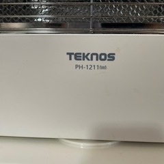 TEKNOS テクノス　ハロゲンヒーターの画像