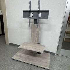 電動昇降TVスタンド CG92 隠しキャスター 左右首振り