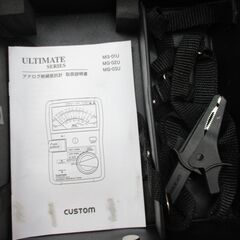 CUSTOM　MG-02U　絶縁抵抗器　中古品　現状品　【ハンズクラフト宜野湾店】の画像