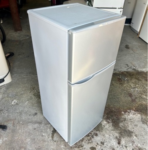 札幌市内配送無料 17年製 SHARP シャープ 118L 2ドア冷凍冷蔵庫 SJ