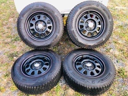 冬タイヤ 215/70R16 デリカ アウトランダー用ホイール付き2019年製スタッドレス4本組