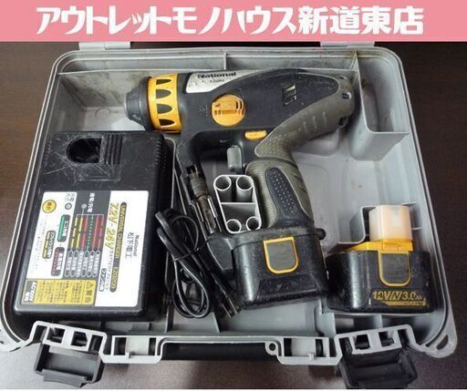 電動工具 ナショナル 充電ハンマードリル＆ドライバー EZ6803NKN-B バッテリー 2個 充電器付き 中古 現状品 札幌市東区 新道東店