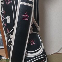 お値下げしました！Munsingwearゴルフバッグ&ゴルフクラブセットの画像