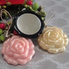🌹薔薇のストラップミラー🌹の画像