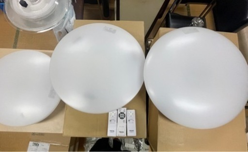 LEDシーリングライト 8畳×2個 6畳×1個 東芝