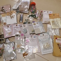 ハンドメイド素材 色々 未使用多数 まとめうり 資材の画像