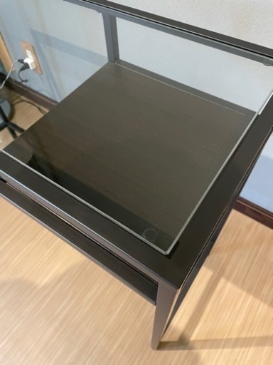 IKEA イケアVITTSJÖ ヴィットショー ラップトップテーブル, ブラック