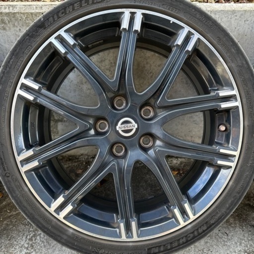 日産純正ホイール　7j×18+47