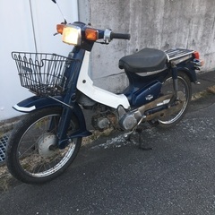 期間限定！ホンダ、カブ、カスタム90 セル付き、実動書類付