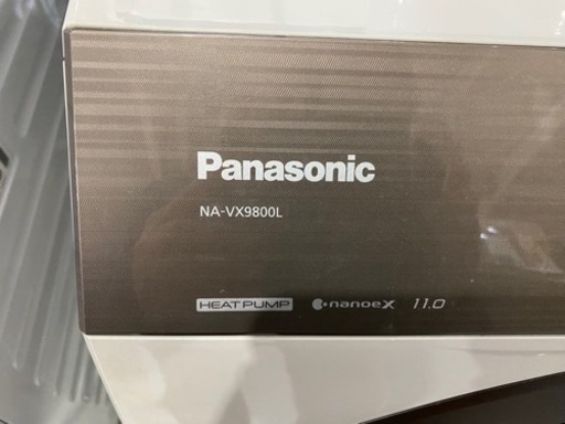 Panasonic ドラム式洗濯機　NA-VX9800L
