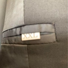 卒業式、謝恩会、結婚式、パーティーにタキシード 上下セット ブラック XXL(3L) サイの画像