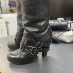 リサイクルショップどりーむ荒田店 No5432 ロングブーツ　レディース　VERO　CUOIO　２４ｃｍ　の画像
