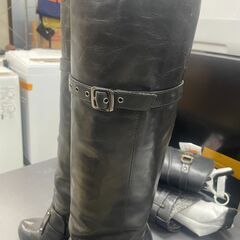 リサイクルショップどりーむ荒田店 No5432 ロングブーツ　レディース　VERO　CUOIO　２４ｃｍ　の画像