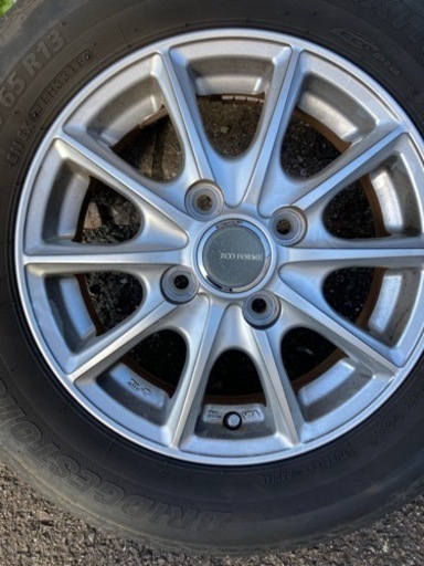 ブリヂストン★アルミセット165/65r13