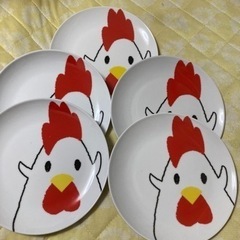 ローソンのからあげくんのお皿5枚セットになります。新品。の画像