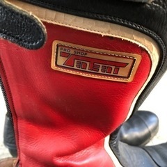 KADOYA ライダース　ジャケット　ブーツ　グローブの画像
