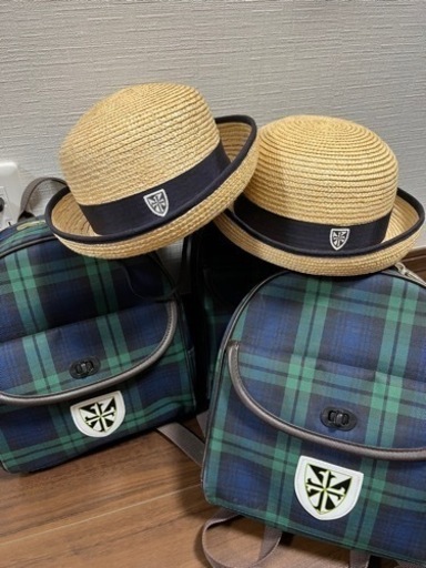 聖ドミニコ幼稚園　制服　通園カバン