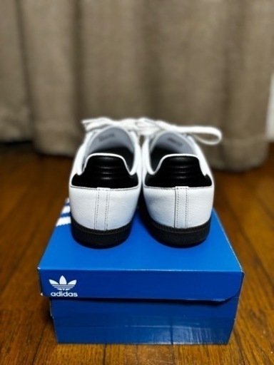 【27.0㎝】adidas SAMBA OG  ホワイト　箱付き