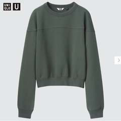 スウェットクルーネックシャツ（長袖）ユニクロ