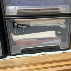 ⭐︎お受け渡し決まりました。⭐︎Fits他　衣類収納　引き出し　2個セットの画像