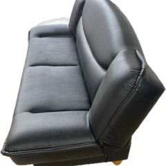 ソファベッド　インテリア　ブラック　の画像