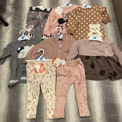 お値下げ→女の子80セット