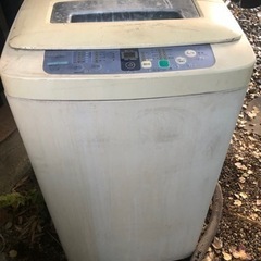 洗濯機、4.2キロ、無料