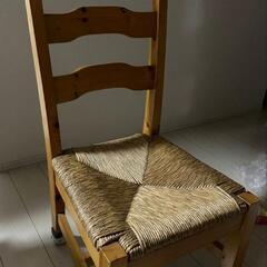 カントリー風　ダイニングテーブルセットの画像