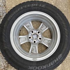 スタッドレスタイヤ　215／65R16 ホイール16インチ（ヴェルファイアにインチダウンで使用、夏：225／60R17）トヨタ純正アルミホイール4本セットの画像
