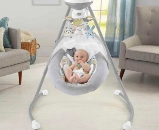 【Fisherprice】電動バウンサー　電動ブランコ