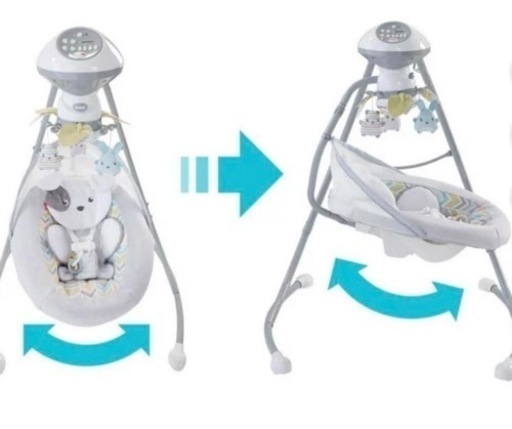 【Fisherprice】電動バウンサー　電動ブランコ