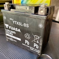 YTX5L-BS ユアサバッテリー YUASA 正規品の画像