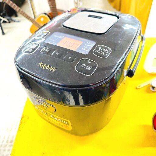 2/13【訳アリ品】アイリスオーヤマ/IRIS OHYAMA 炊飯器 JRC-IB50-BK 2018年製 5.5合炊 IH