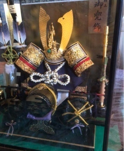 【お買得】5月人形　「極上　御兜飾」