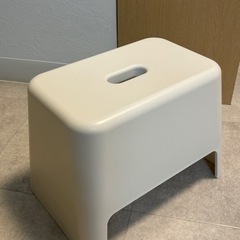 【ほぼ新品】無印ポリプロピレン風呂いす