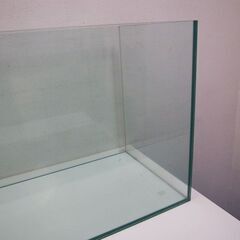 未使用 美品 ガラス水槽 幅90 奥行40 高さ50.5 厚み1cm (IA25)の画像