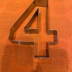 数字セルクル4と8 数字ケーキ　クッキーなど