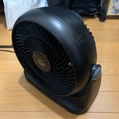 扇風機　ブラック　美品